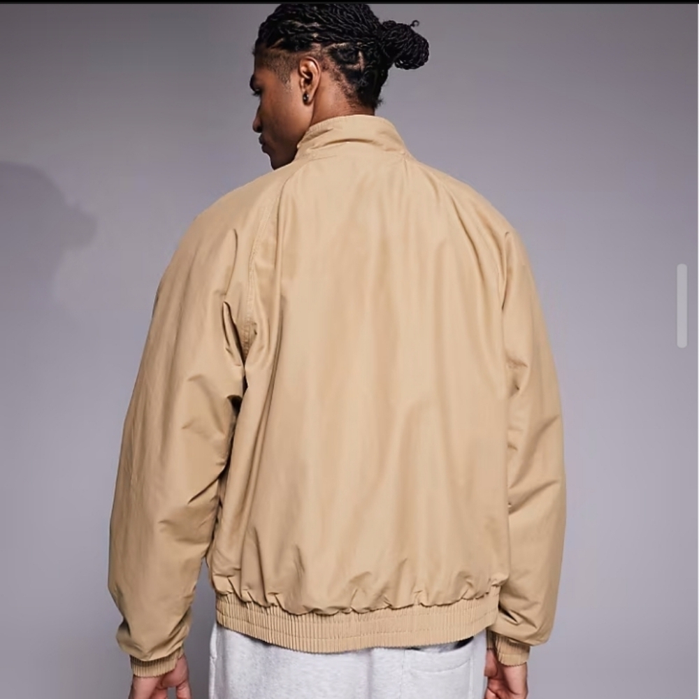 NWT Nike Club Futura Fleece Lined Jacket | Size Medium | Tan FZ0657-297 - Picture 3 of 16